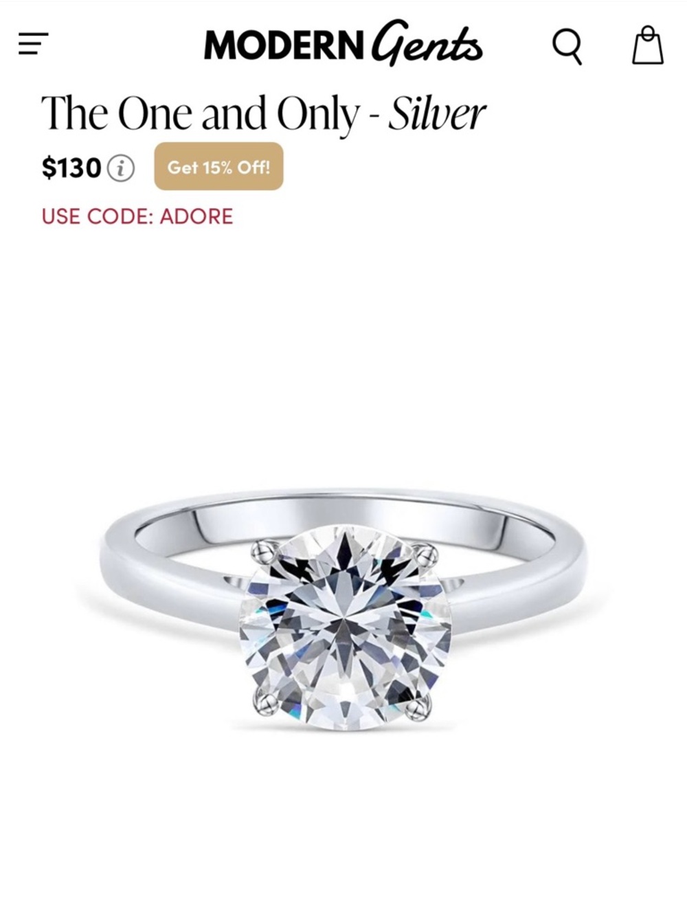 The “One and Only” Solitaire Engagement Ring 💍 - Picture 5 of 12